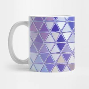 Purple Stained Glass Window Mug